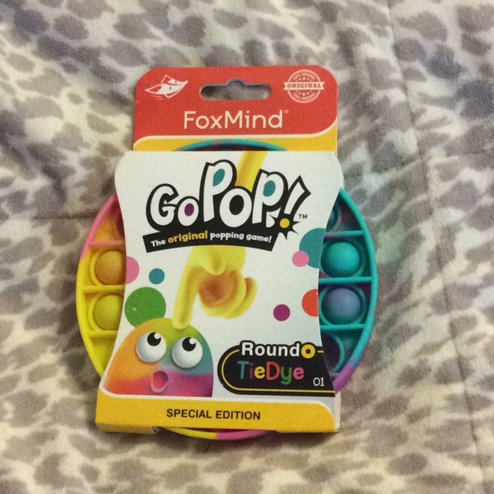 Special edition rainbow pop it
